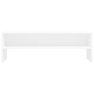 Mobile Porta TV Bianco 120x40x40 cm in Legno Multistrato