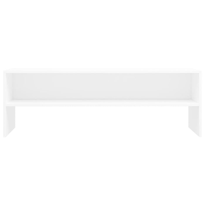 Mobile Porta TV Bianco 120x40x40 cm in Legno Multistrato