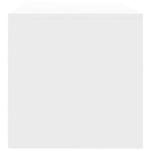 Mobile Porta TV Bianco 120x40x40 cm in Legno Multistrato