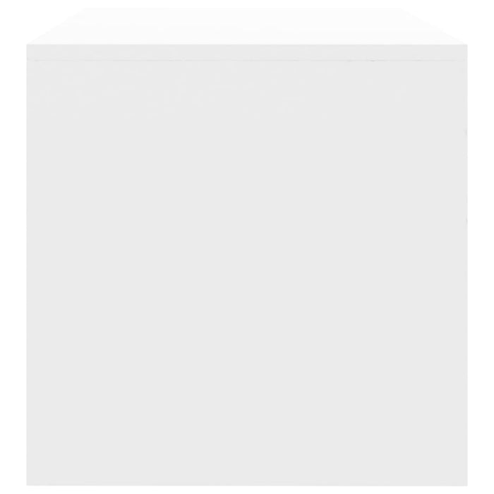 Mobile Porta TV Bianco 120x40x40 cm in Legno Multistrato 800036