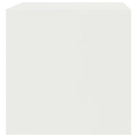 Mobile Porta TV Bianco 80x40x40 cm in Legno Multistrato 800054