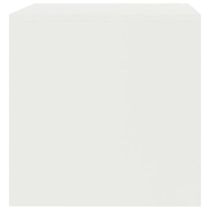 Mobile Porta TV Bianco 80x40x40 cm in Legno Multistrato 800054