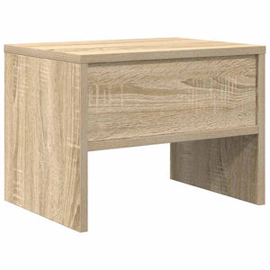 Comodino-Tavolino da notte Rovere Sonoma 40x30x30 cm in Legno Multistrato 220762