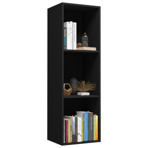 Libreria/Mobile TV Nero 36x30x114 cm in Truciolato   cod mxl 14793