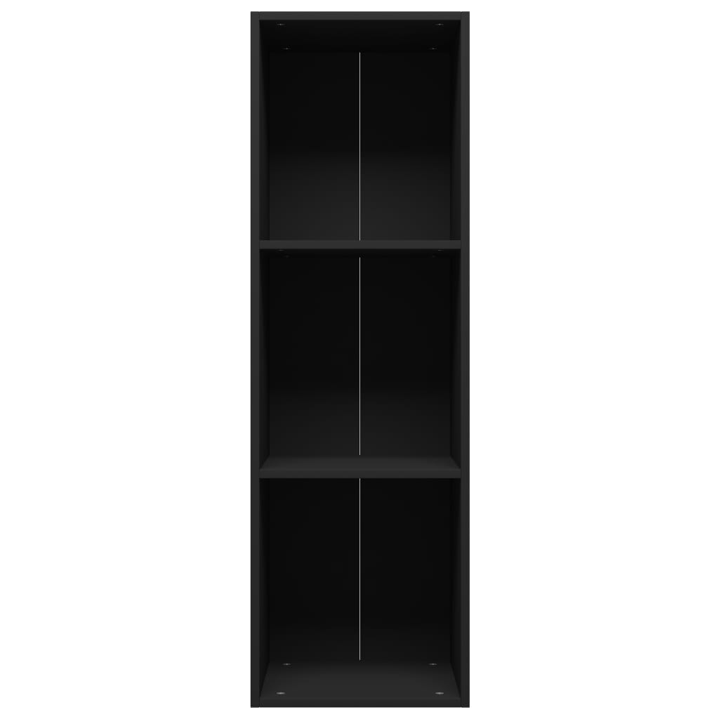 Libreria/Mobile TV Nero 36x30x114 cm in Truciolato   cod mxl 14793