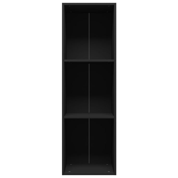Libreria/Mobile TV Nero 36x30x114 cm in Truciolato   cod mxl 14793
