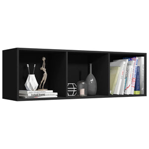 Libreria/Mobile TV Nero 36x30x114 cm in Truciolato   cod mxl 14793