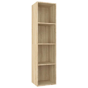 Libreria/Mobile TV Rovere Sonoma 36x30x143 cm Legno Multistrato 800147