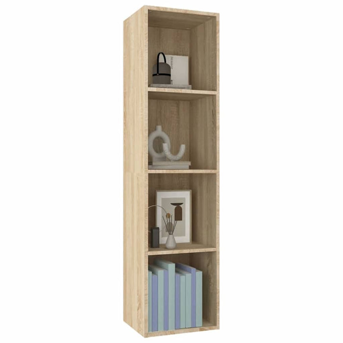 Libreria/Mobile TV Rovere Sonoma 36x30x143 cm Legno Multistrato 800147