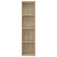 Libreria/Mobile TV Rovere Sonoma 36x30x143 cm Legno Multistrato 800147