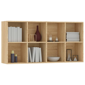 Libreria/Credenza Rovere Sonoma 66x30x130 cm Legno Multistrato 800156
