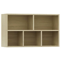 Credenza-Buffet Rovere Sonoma 50x25x80 cm Legno Multistrato