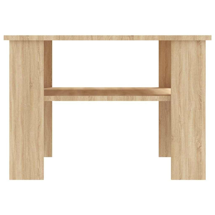 Tavolino da Salotto Rovere Sonoma 60x60x42 cm Legno Multistrato 800210
