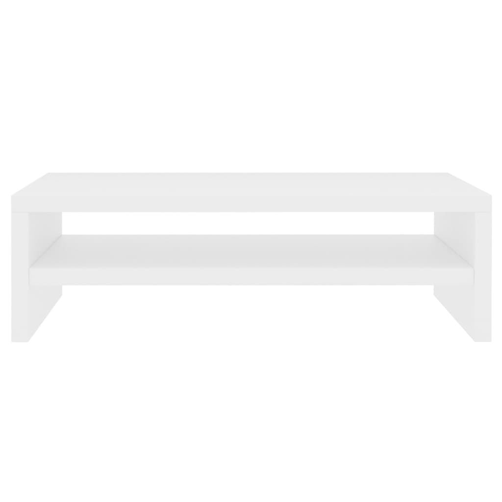 Supporto per monitor 42 x 24 x 13 cm derivati ​​del legno bianco 02_0029202