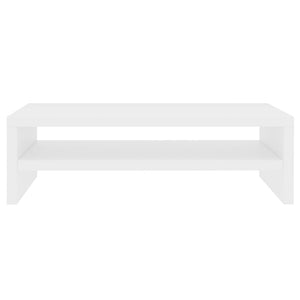 Supporto per monitor 42 x 24 x 13 cm derivati ​​del legno bianco 02_0029202
