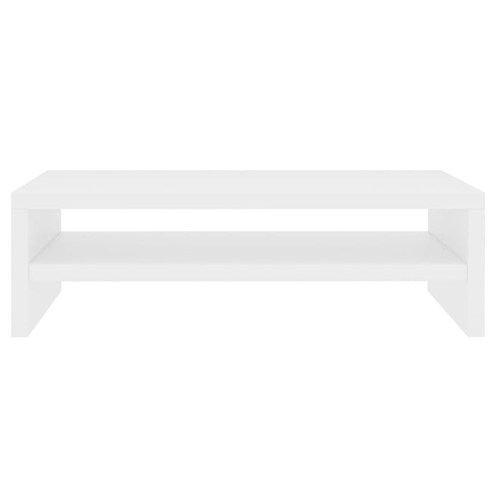 Supporto per monitor 42 x 24 x 13 cm derivati ​​del legno bianco 02_0029202