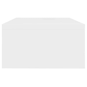 Supporto per Monitor Bianco 42x24x13 cm Legno Multistrato