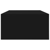 Supporto per Monitor Nero 42x24x13 cm in Legno Multistrato 800217