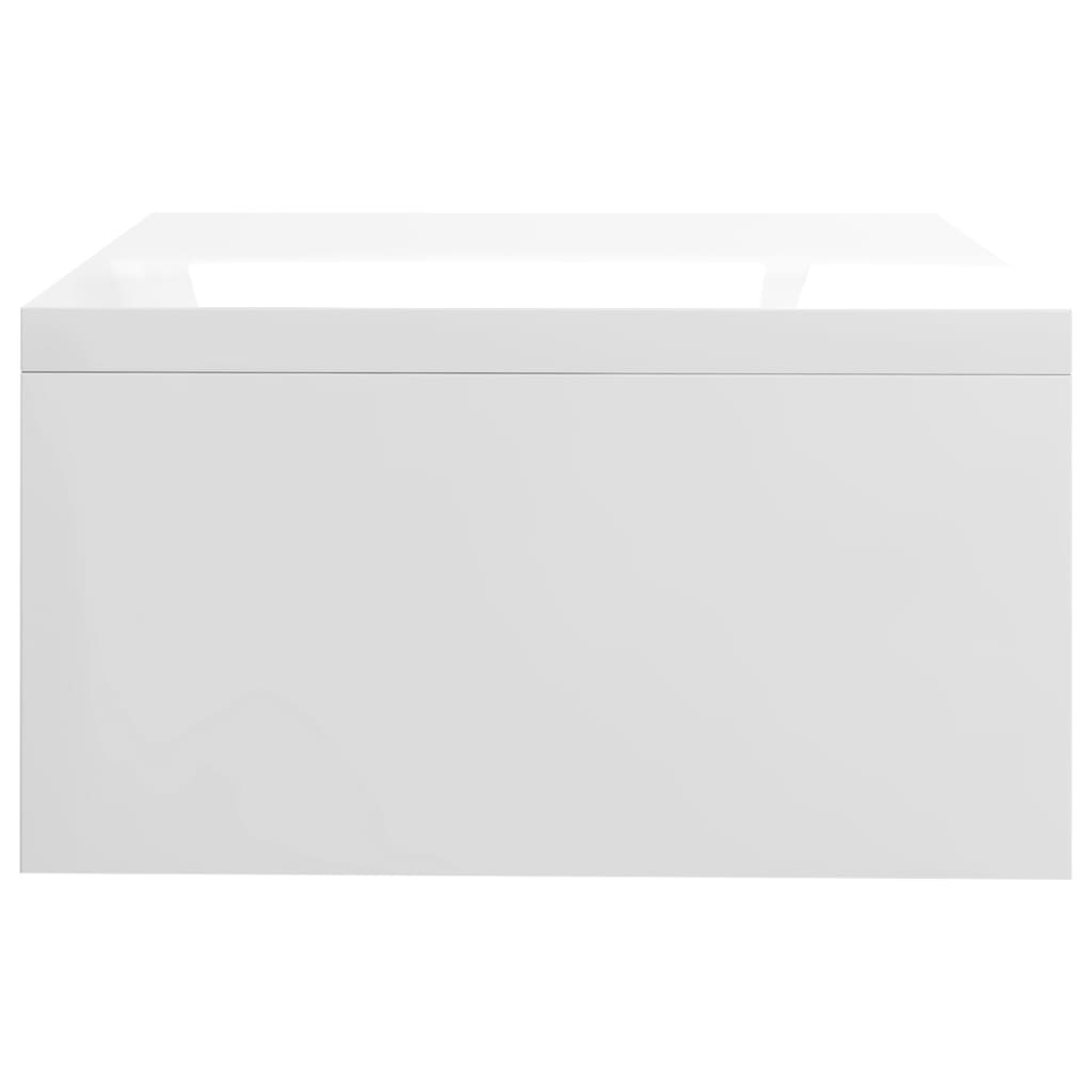 Supporto per monitor lucido 42 x 24 x 13 cm in derivati ​​del legno bianco 02_0029215