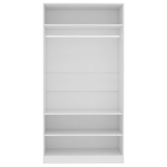 Armadio Rovere Marrone 90x50x200 cm in Legno Multistrato cod mxl 72858