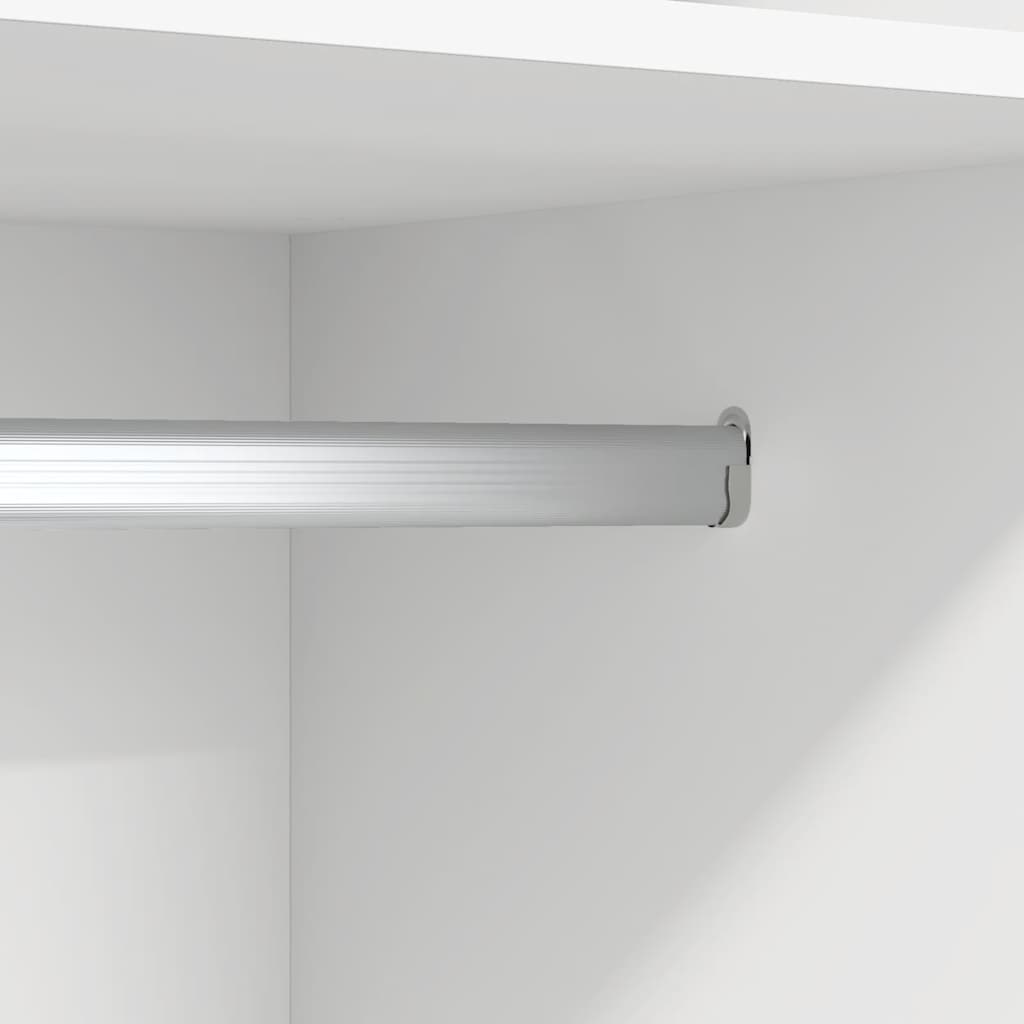 Armadio Bianco 50x50x200 cm in Legno Multistrato 800234