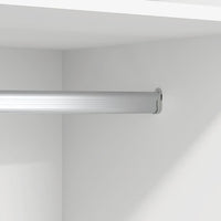 Armadio Bianco 50x50x200 cm in Legno Multistrato