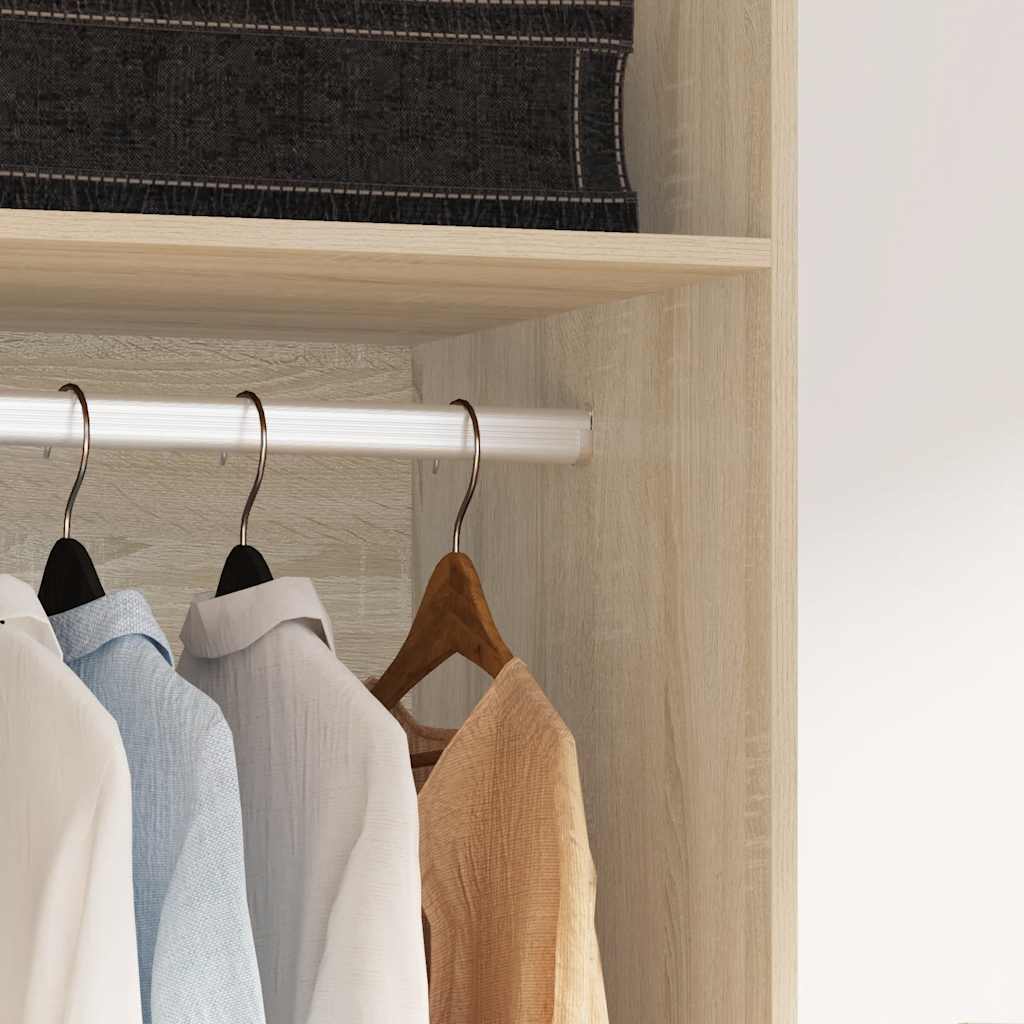 Armadio Rovere Sonoma 50x50x200 cm in Legno Multistratocod mxl 127013