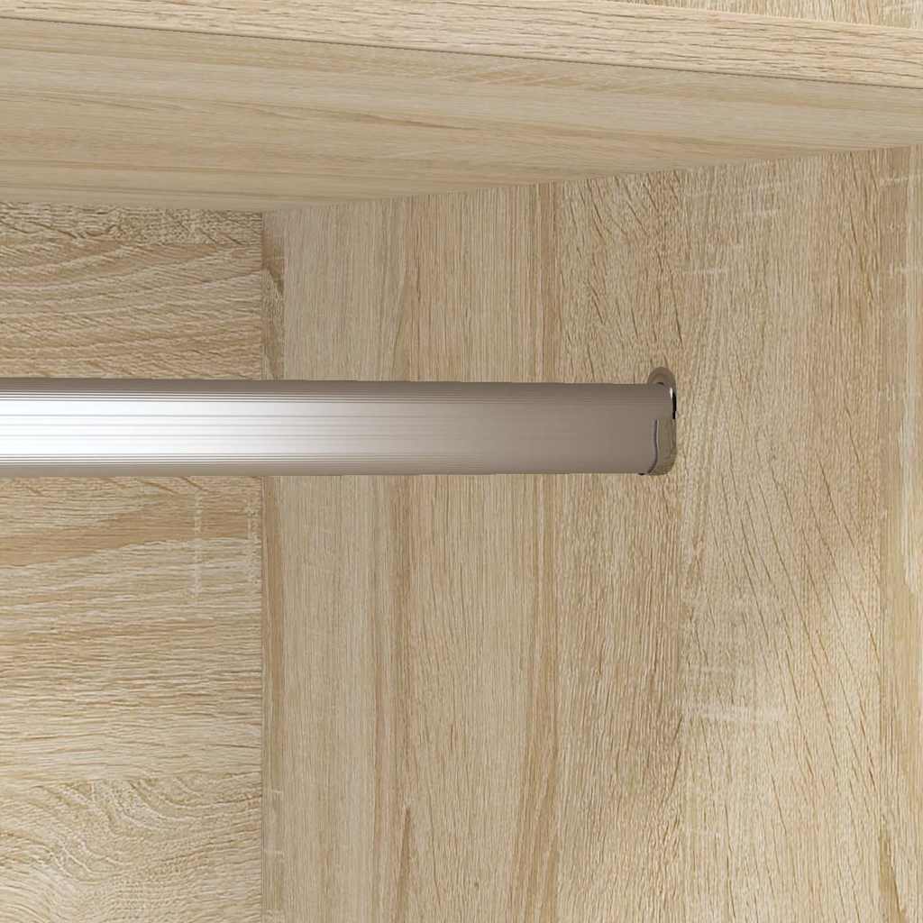 Armadio Rovere Sonoma 50x50x200 cm in Legno Multistrato 800237