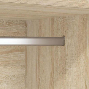 Armadio Rovere Sonoma 50x50x200 cm in Legno Multistrato 800237