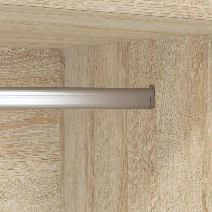 Armadio Rovere Sonoma 50x50x200 cm in Legno Multistrato 800237