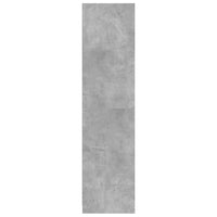 Armadio Grigio Cemento 50x50x200 cm in Legno Multistrato 800238