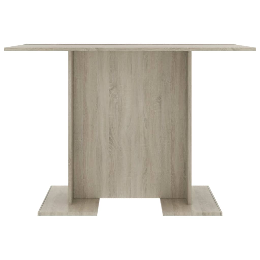 Tavolo da Pranzo Rovere Sonoma 110x60x75cm in Legno Multistrato 800246