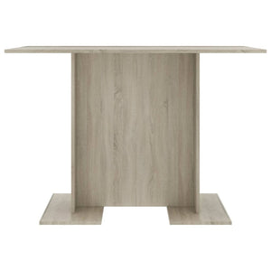 Tavolo da Pranzo Rovere Sonoma 110x60x75cm in Legno Multistrato 800246