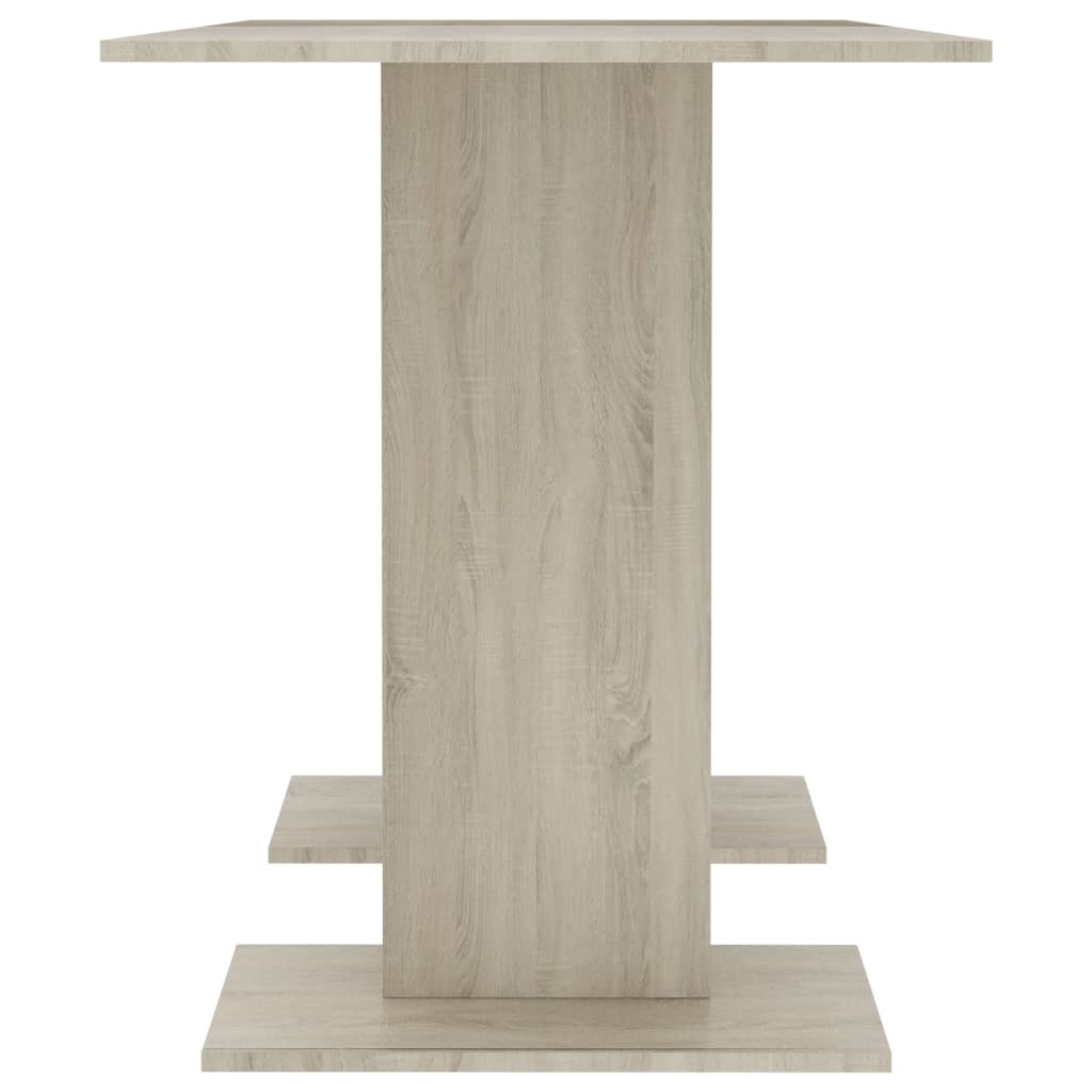Tavolo da Pranzo Rovere Sonoma 110x60x75cm in Legno Multistrato 800246