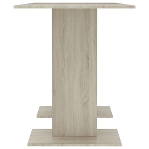 Tavolo da Pranzo Rovere Sonoma 110x60x75cm in Legno Multistrato 800246