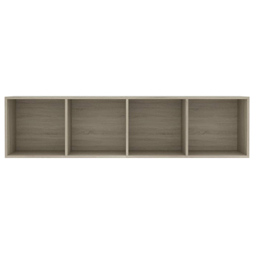 Libreria/Mobile TV Rovere Sonoma 143x30x36 cm 800264