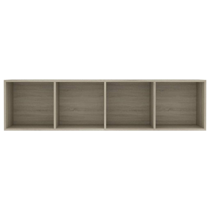 Libreria/Mobile TV Rovere Sonoma 143x30x36 cm 800264