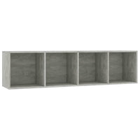 Libreria/Mobile TV Grigio Cemento 143x30x36 cm cod mxl 33032