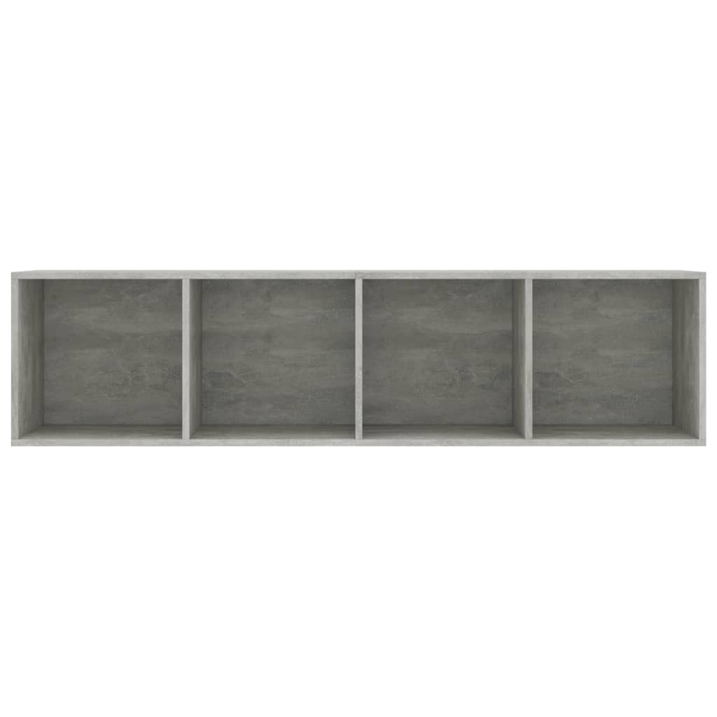 Libreria/Mobile TV Grigio Cemento 143x30x36 cm cod mxl 33032