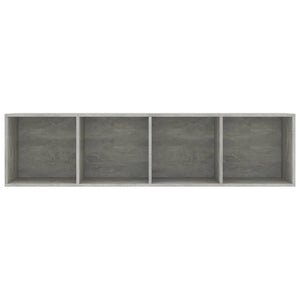 Libreria/Mobile TV Grigio Cemento 143x30x36 cm cod mxl 33032