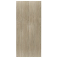 Scarpiera Rovere Sonoma 80x35,5x180 cm in Legno Multistrato 800291