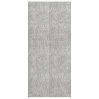 Scarpiera Grigio Cemento 80x35,5x180 cm in Truciolato cod mxl 52519