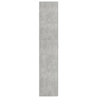 Scarpiera Grigio Cemento 80x35,5x180 cm in Legno Multistrato 800292
