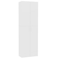 Armadio per Ufficio Bianco 60x32x190 cm in Legno Multistrato 800297