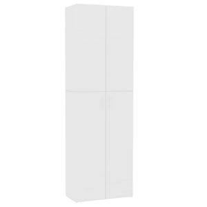 Armadio per Ufficio Bianco 60x32x190 cm in Legno Multistrato 800297