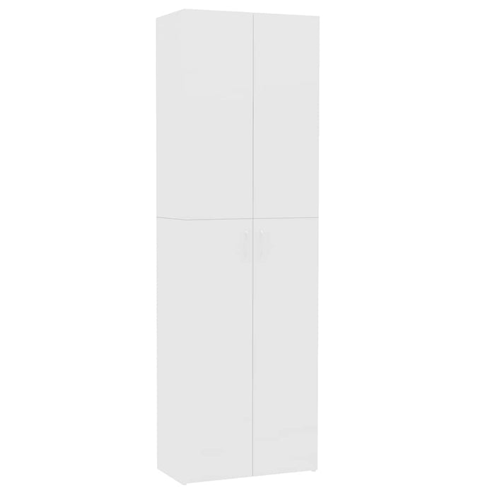 Armadio per Ufficio Bianco 60x32x190 cm in Legno Multistrato 800297