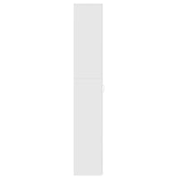 Armadio per Ufficio Bianco 60x32x190 cm in Legno Multistrato