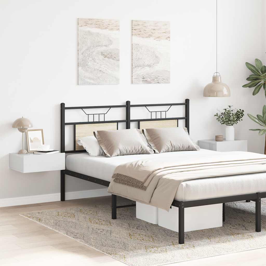 Comodini Pensili 2 pz-Set di 2 Tavolino da notte Bianco Lucido 40x30x15cm Legno Multistrato