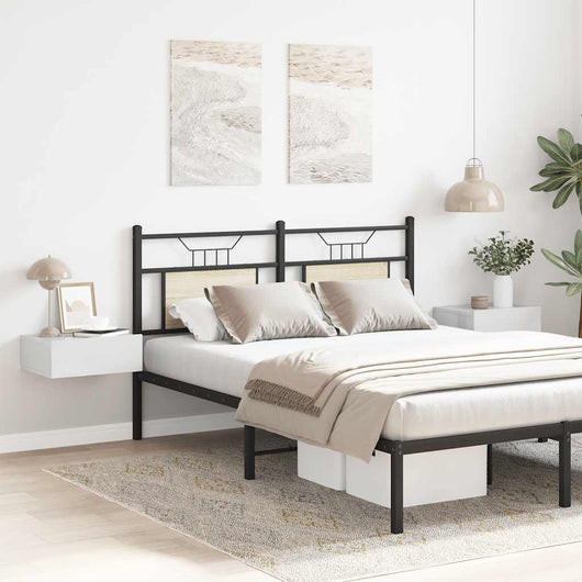 Comodini Pensili 2 pz-Set di 2 Tavolino da notte Bianco Lucido 40x30x15cm Legno Multistrato