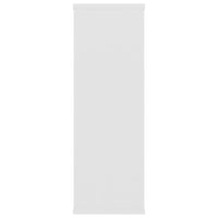 Mensole a Muro Bianche 104x20x58,5 cm in Legno Multistrato 800324